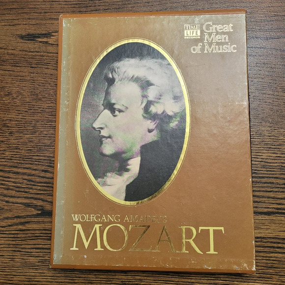 Great Men of Music Wolfgang Amadeus Mozart (4 Cassette Set) Time Life - Picture 1 of 10